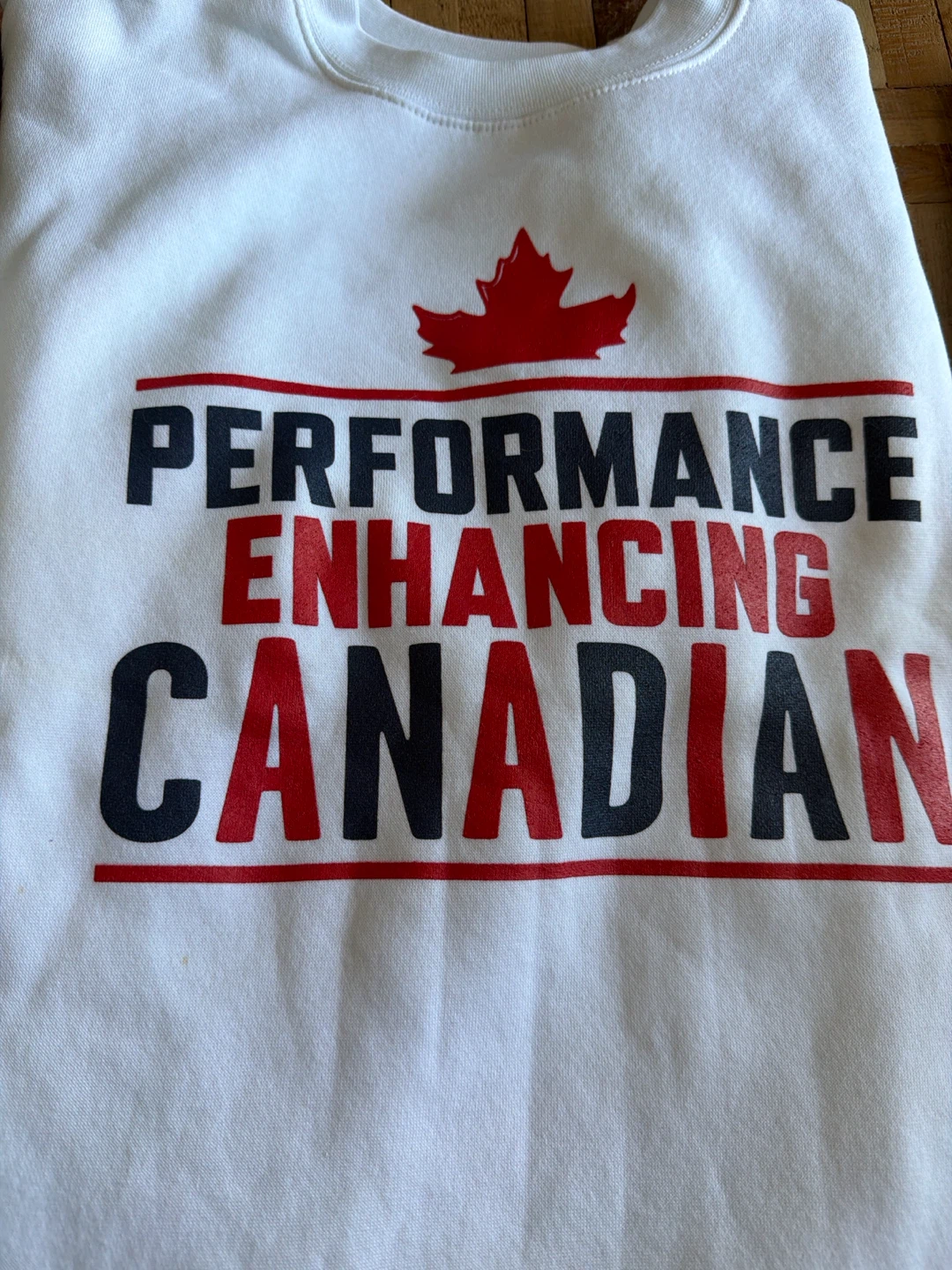 Molson Performance Enhancing Canadian Sweatshirt White