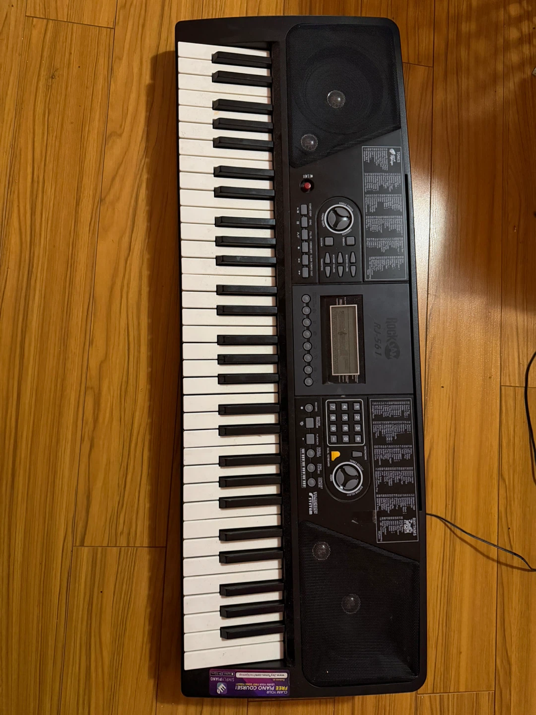 RockJam RJ-561 Electronic Keyboard (Piano)