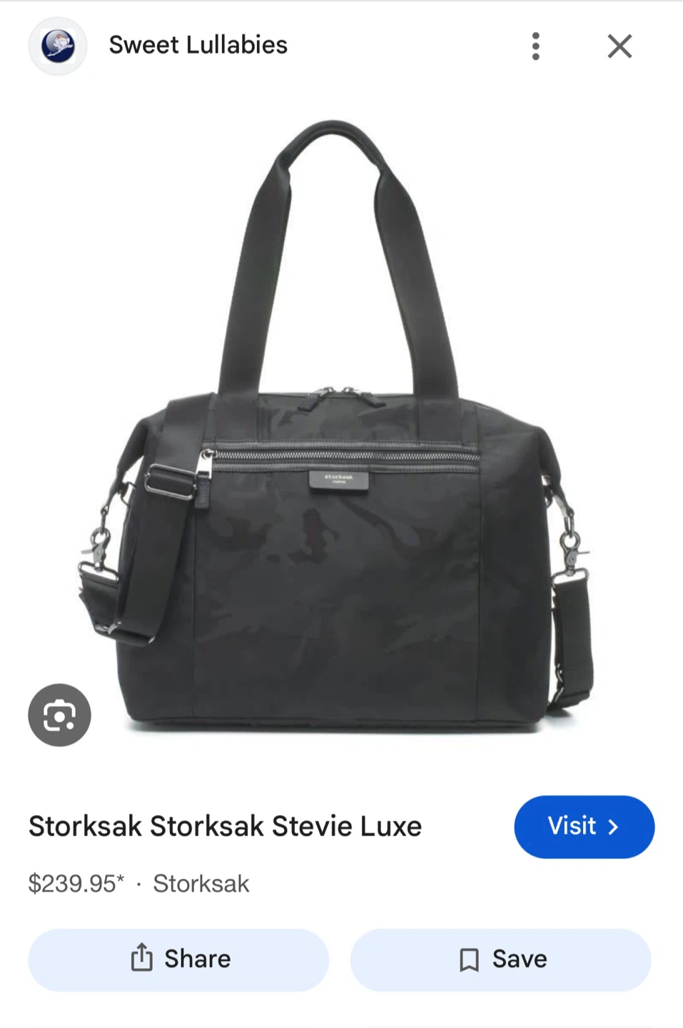 Luxury Brand New Hospital Bag / Diaper Bag - photo 5