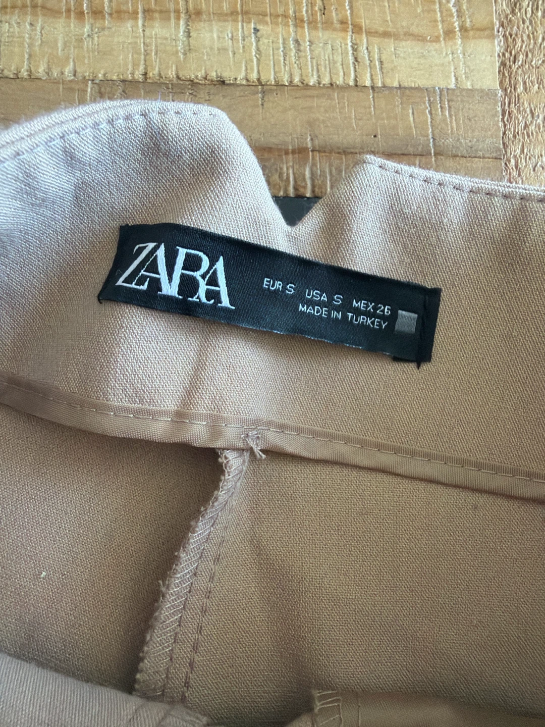 Zara Beige Dress Pants - photo 2