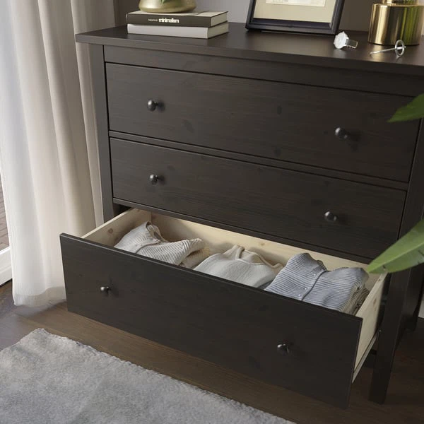 IKEA Hemnes 8-Drawer Dresser Dark Brown