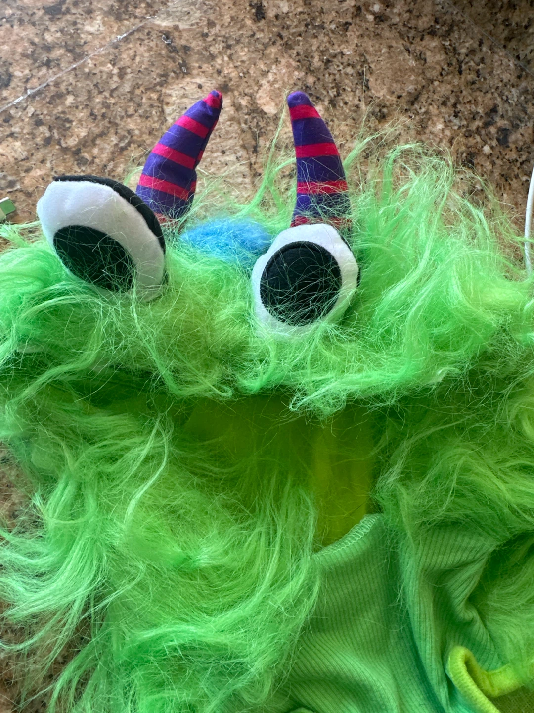 Green Monster Dog Costume Large - photo 2