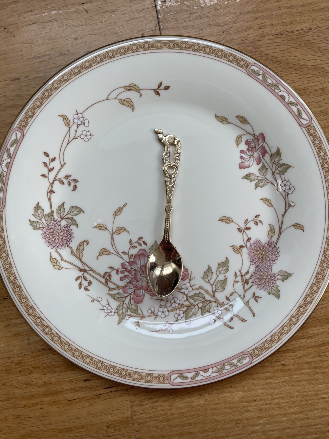 16 Vintage Gold Plated Camel Tea Spoons - photo 2