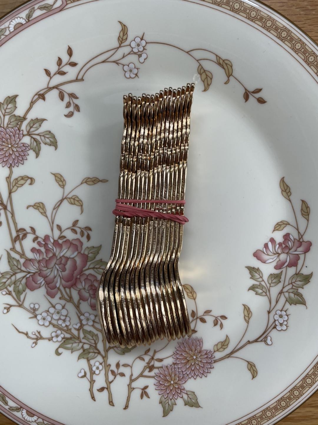 16 Vintage Gold Plated Camel Tea Spoons - photo 5