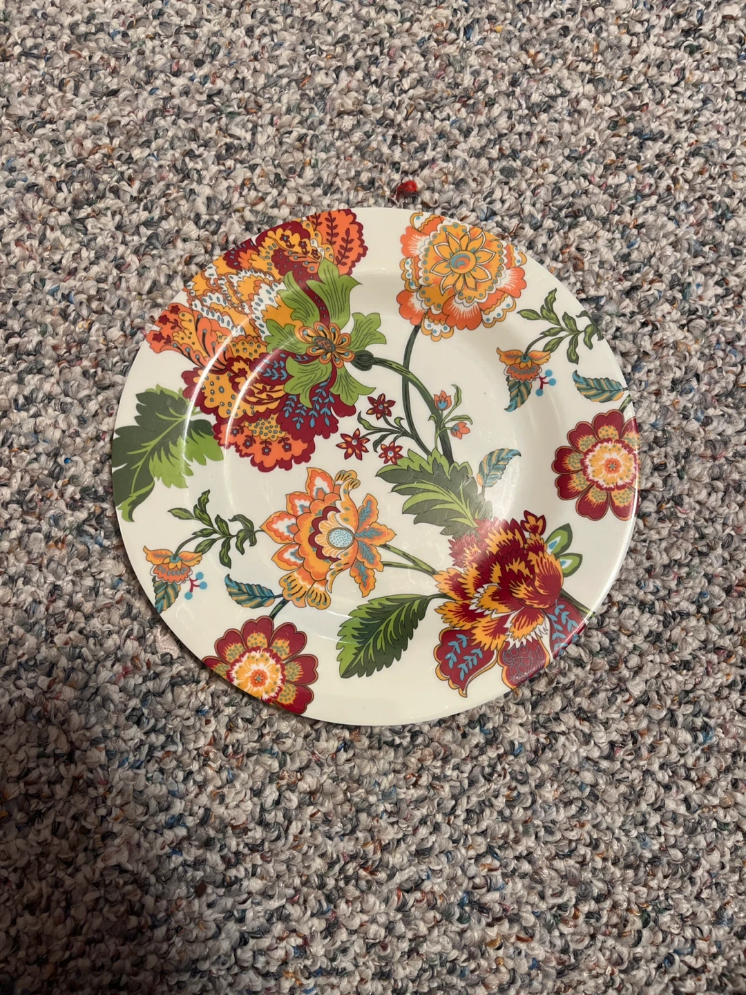 Floral Pattern Melamine Dinnerware Set - photo 3