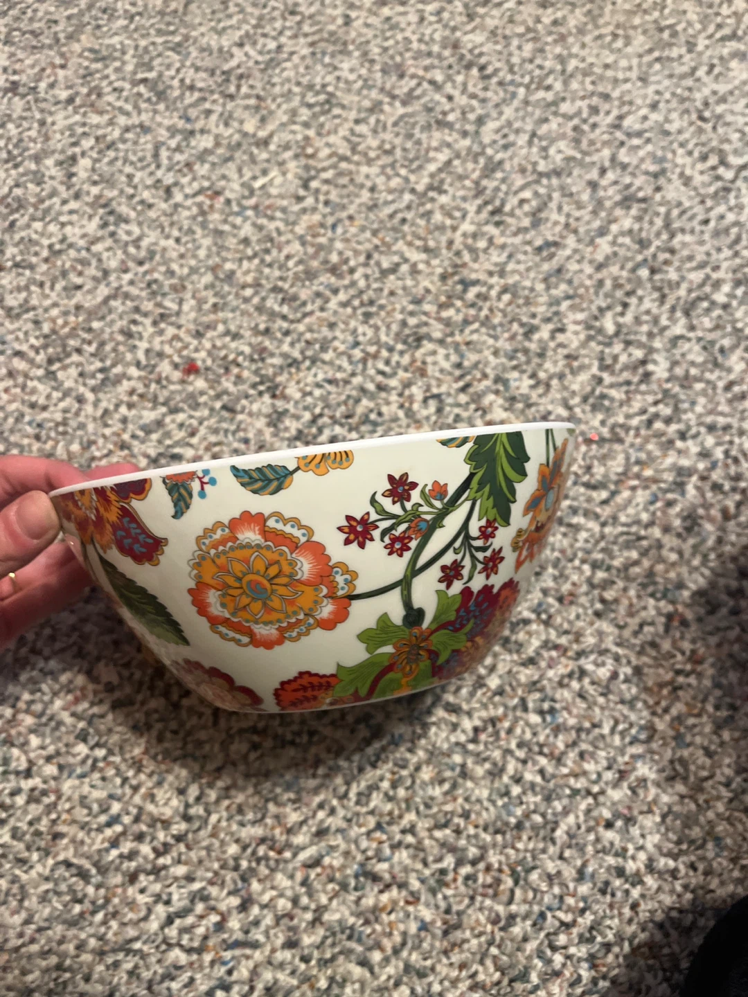 Floral Pattern Melamine Dinnerware Set - photo 4