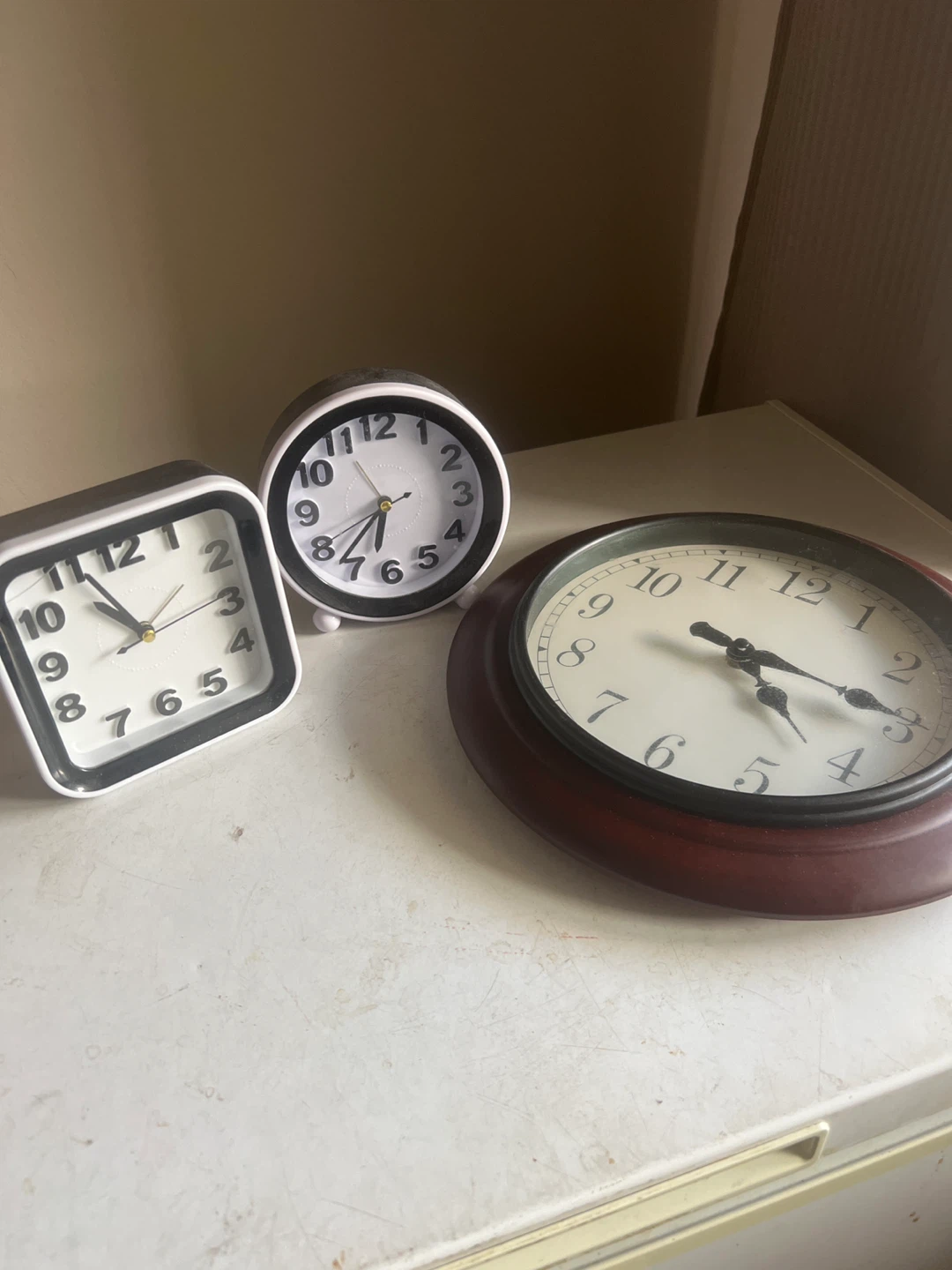 Set of Three Assorted Clocks