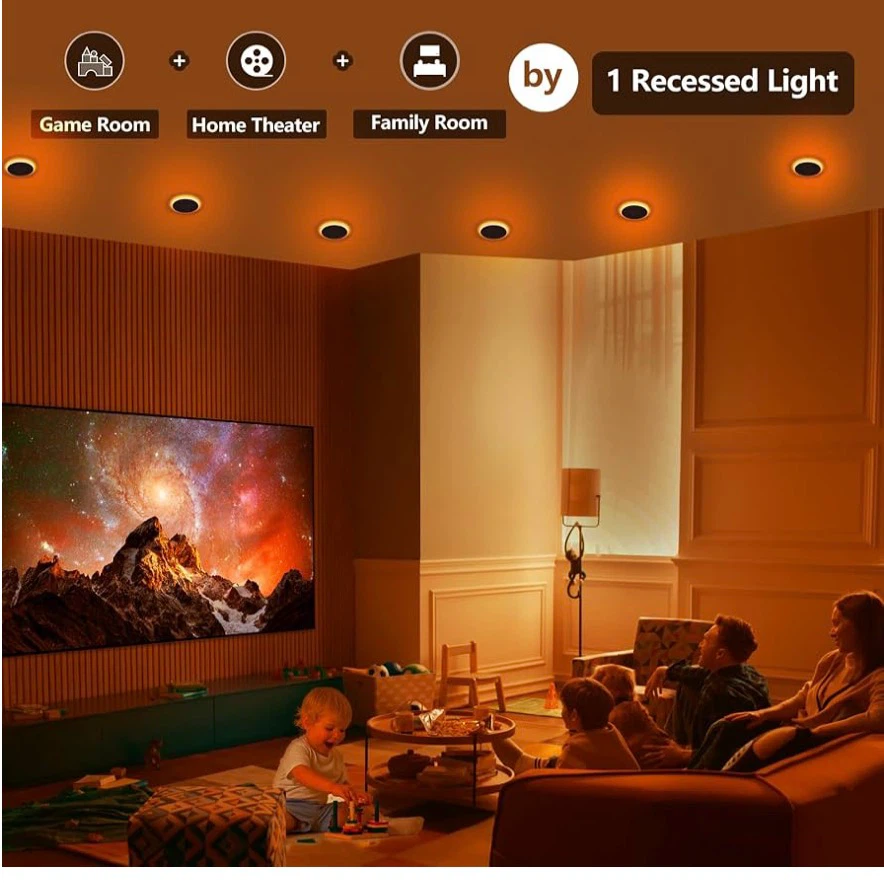 24-Pack 4 Inch LED Recessed Lights with Night Light - photo 2