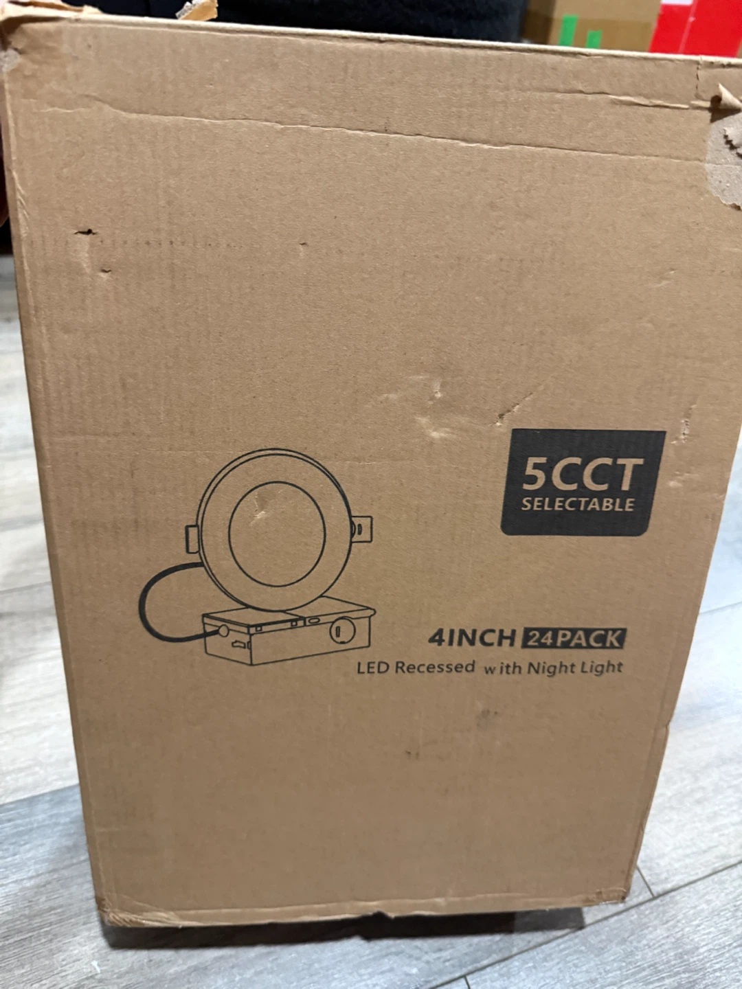 24-Pack 4 Inch LED Recessed Lights with Night Light - photo 5