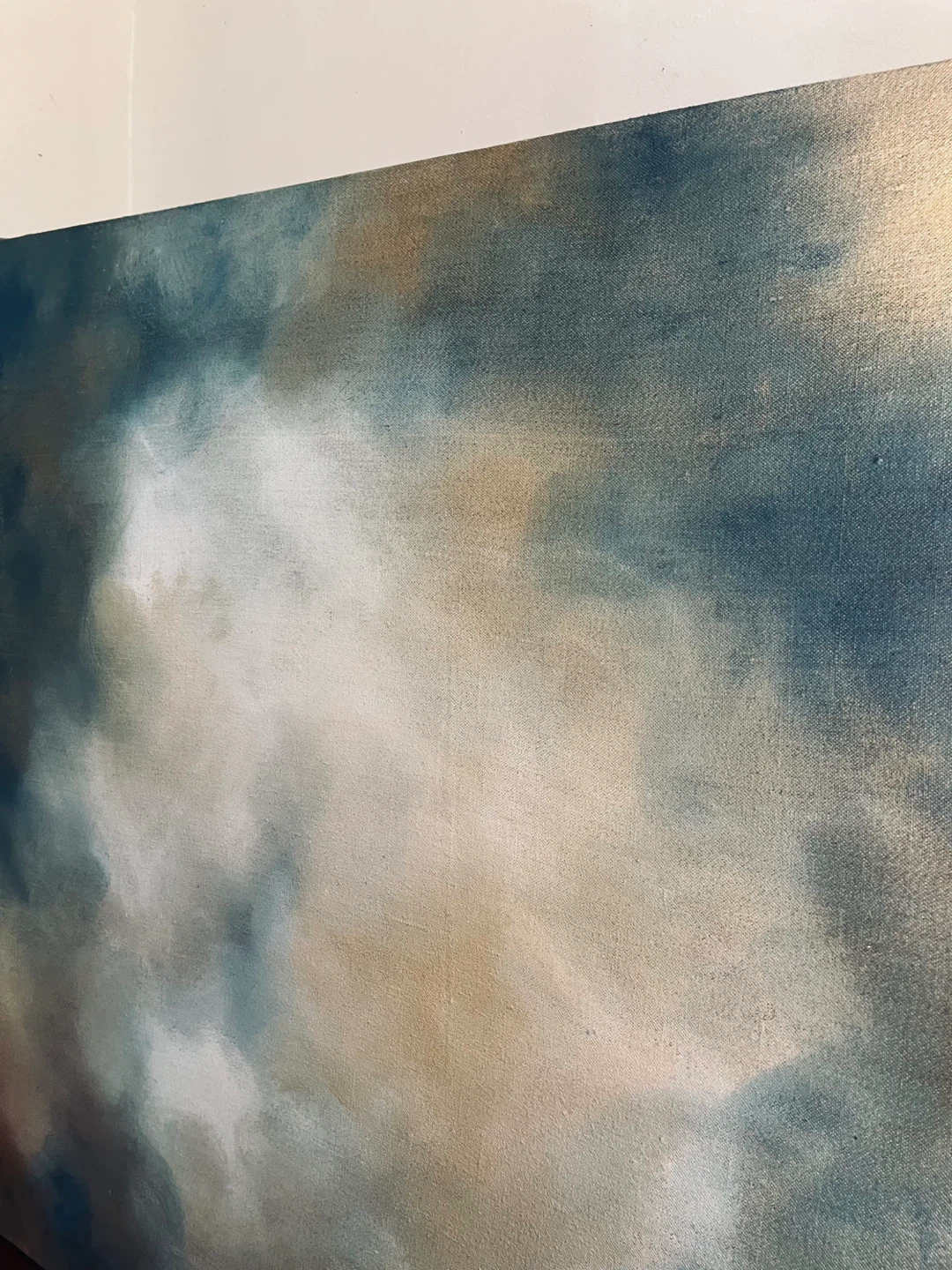 Original Art Linen Canvas 39” x 40” - photo 2