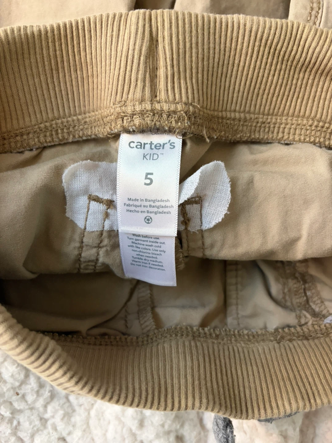 Carter's Kid Khaki Pants Size 5 - photo 3