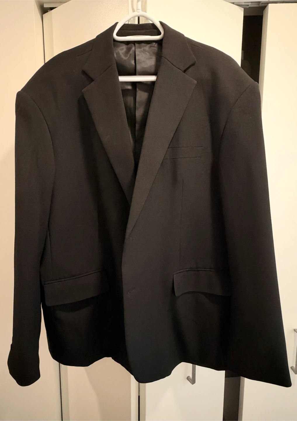 Black Oversized Blazer - Relaxed Boxy Fit