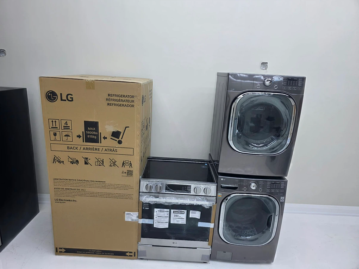 Brand NEW 2026 LG Fridge stove washer dryer can DELIVER