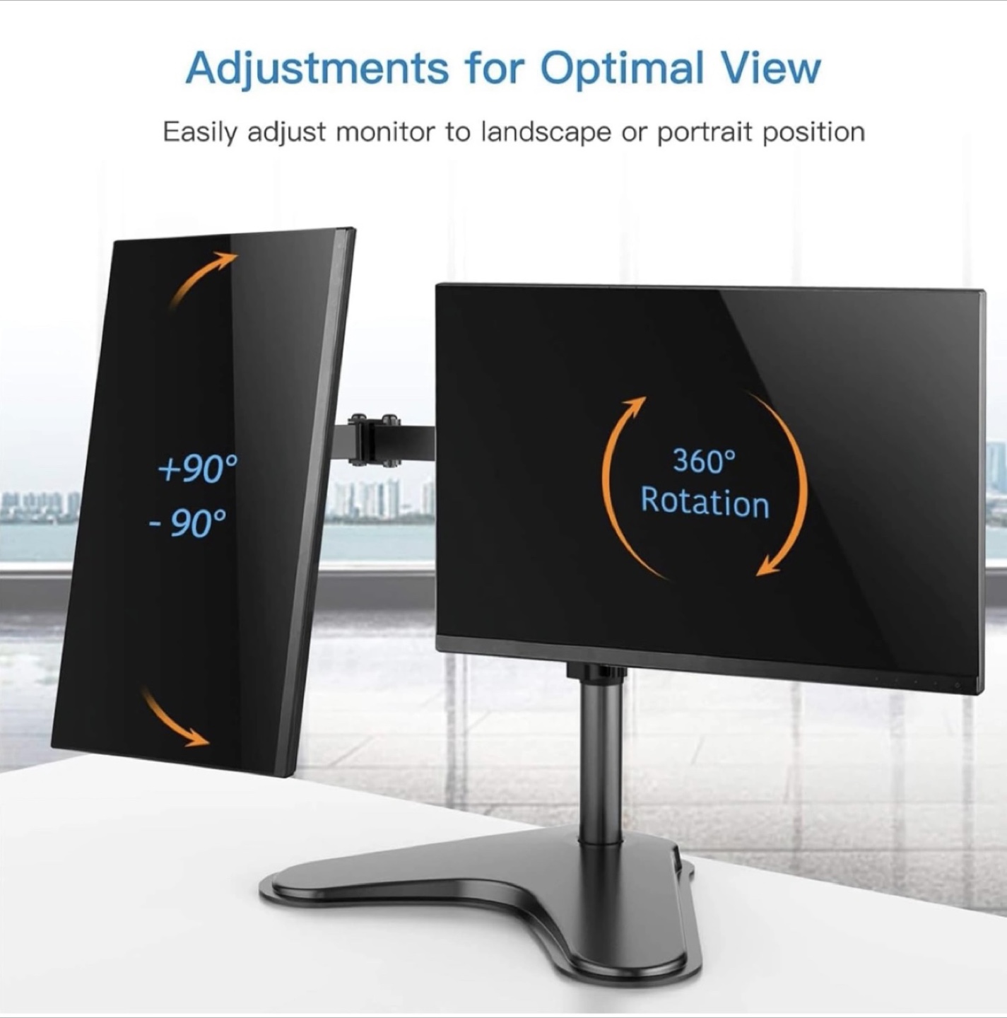 Dual Monitor Desk Mount Stand - photo 3