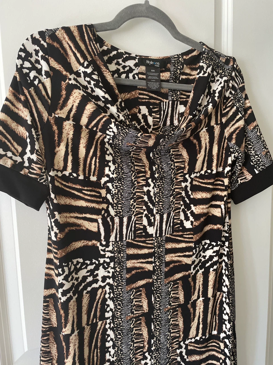 Style & Co. Petite Animal Print Dress - photo 3
