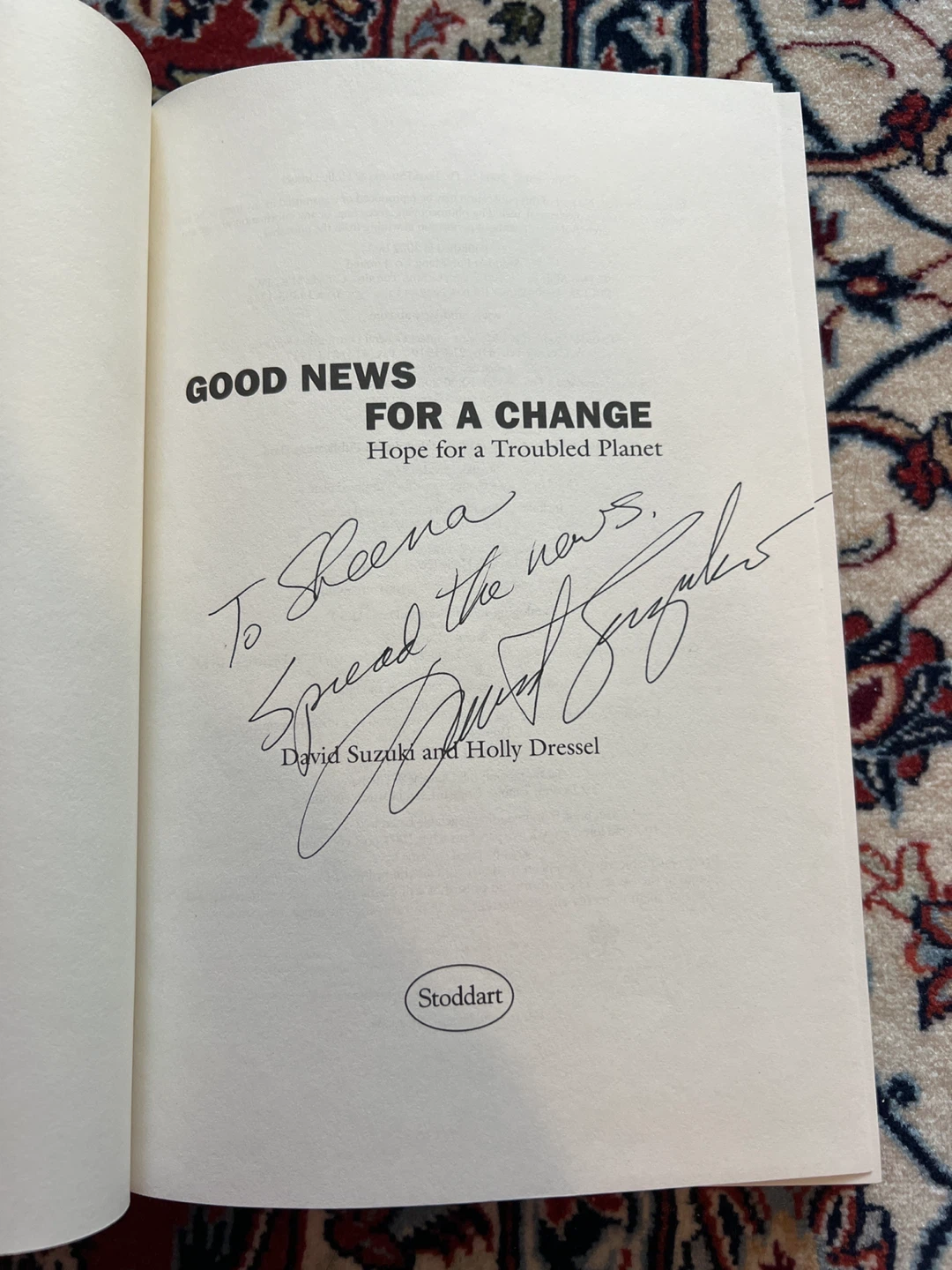 Good News for a Change by David Suzuki and Holly Dressel - photo 2
