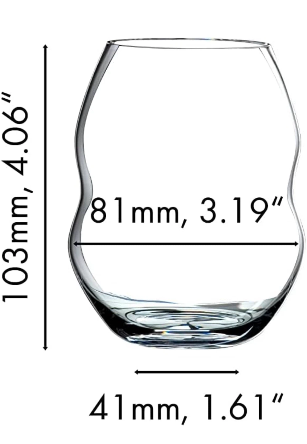 Riedel Swirl White Wine Glasses, set of 2 - photo 3