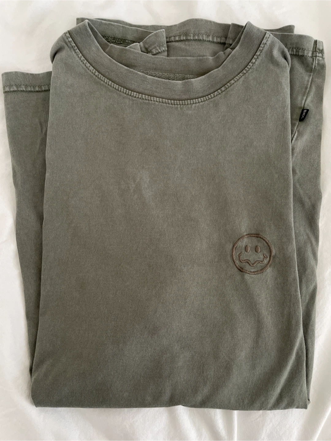 Embroidered Green T-Shirt