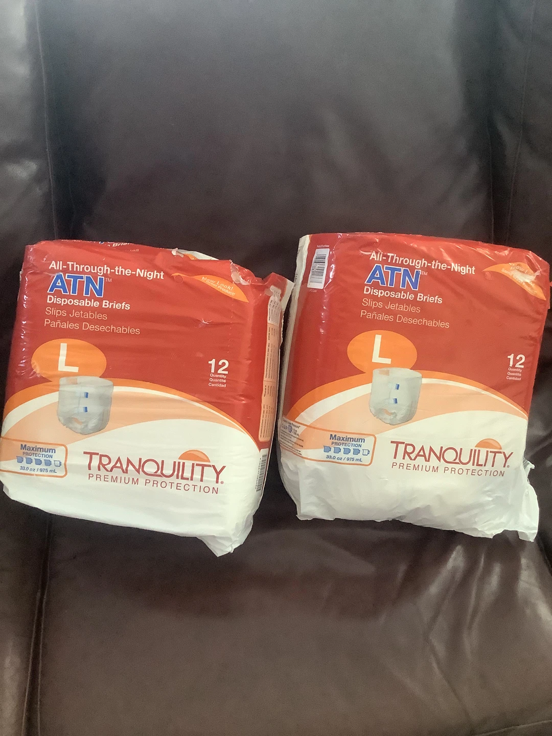 Tranquility ATN Disposable Briefs Size L