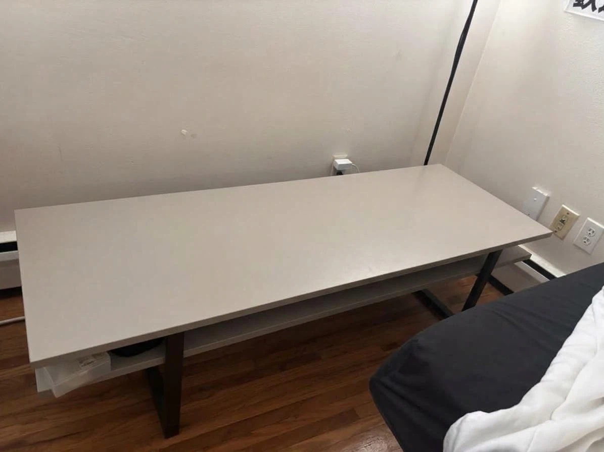 Free medium grey lower table pefect for tv table