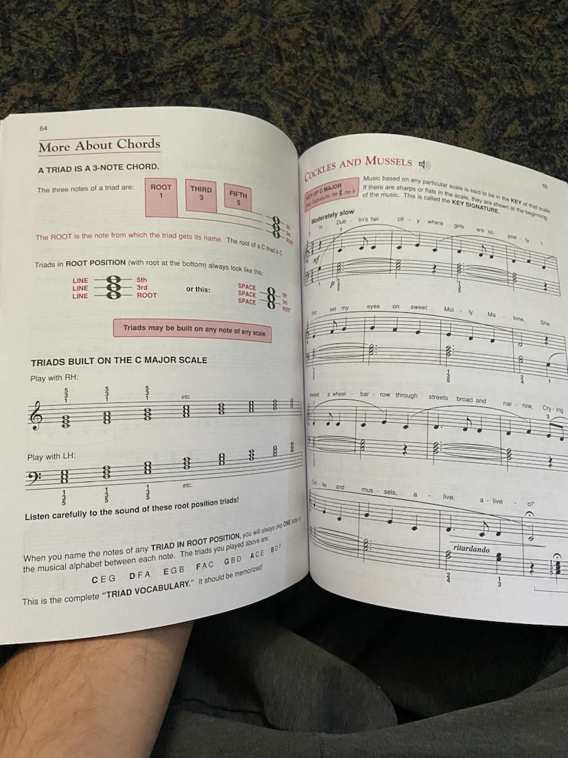 Alfred's Basic Adult Piano Course Lesson Book Level 1 - photo 5