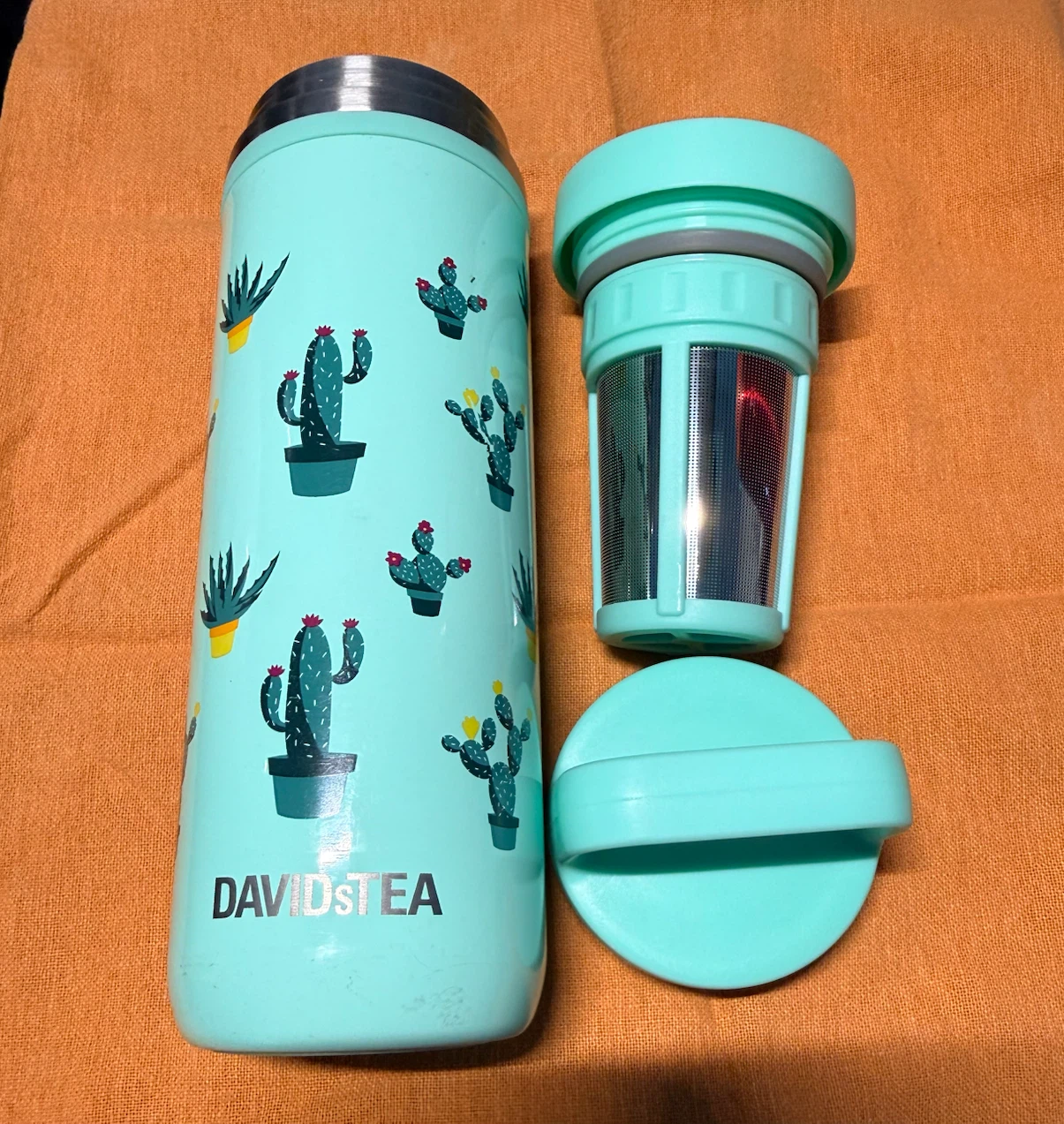 DAVIDsTEA Travel Tumbler with Infuser