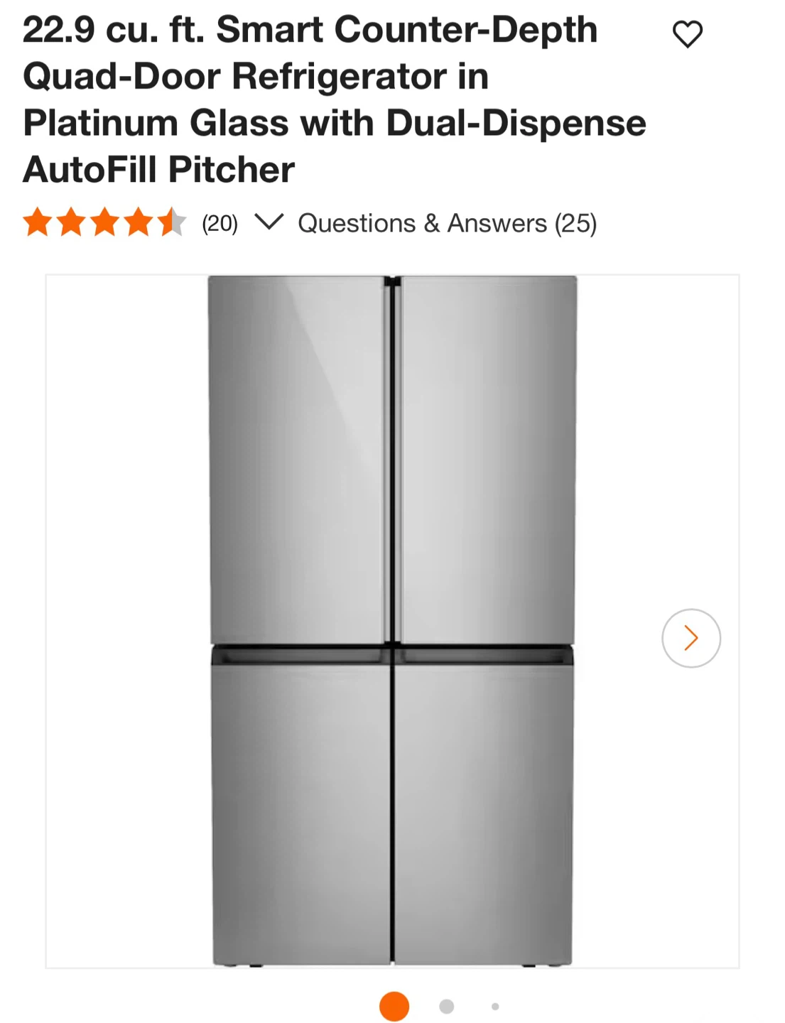 GE Smart Counter-Depth Quad-Door Refrigerator - photo 5