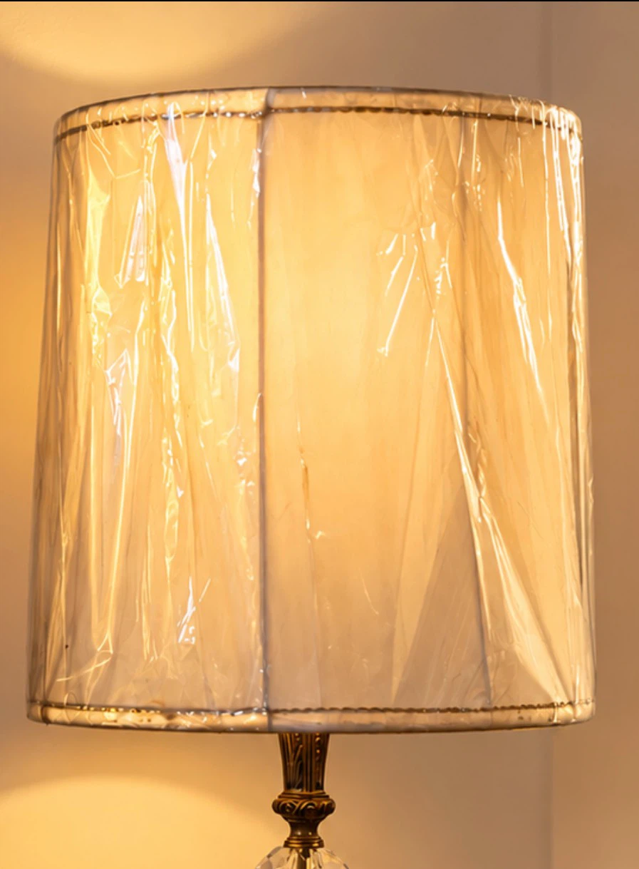 Elegant Crystal and Marble Table Lamp - photo 4