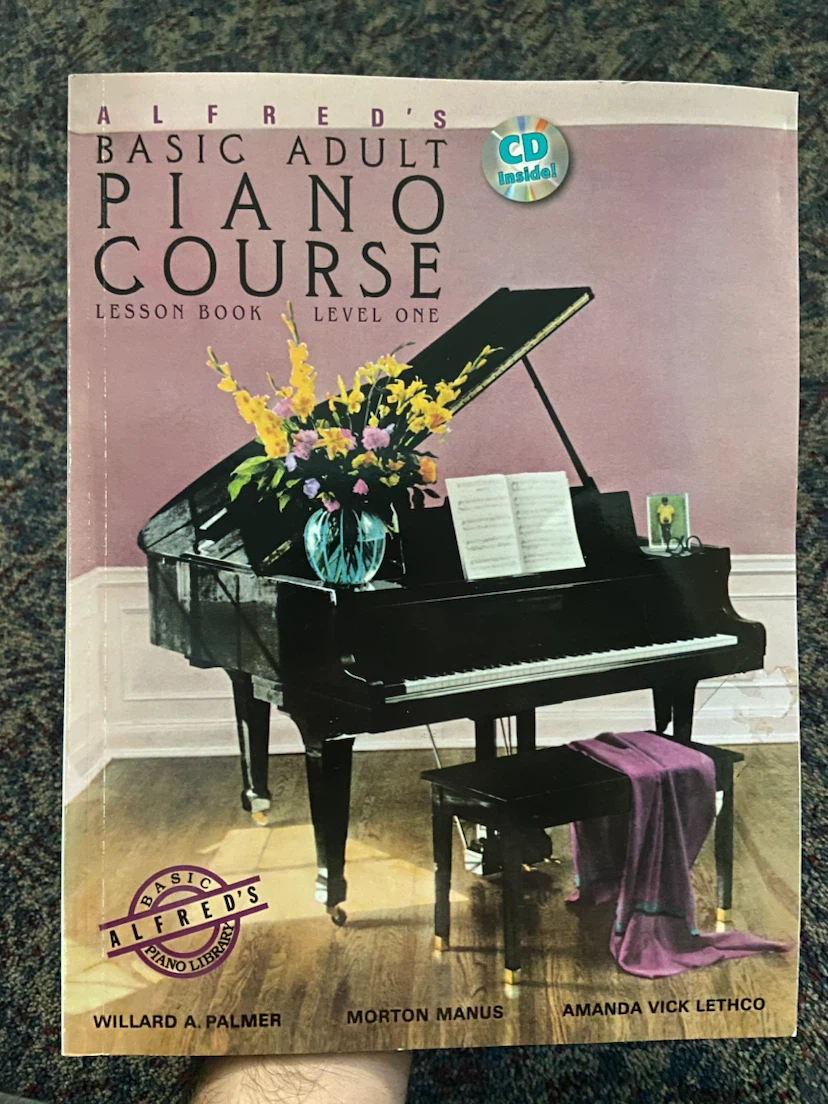 Alfred's Basic Adult Piano Course Level One +cd