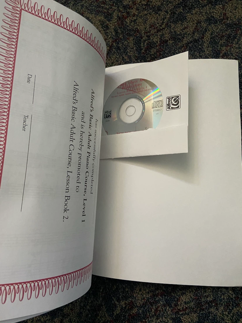 Alfred's Basic Adult Piano Course Level One +cd - photo 5