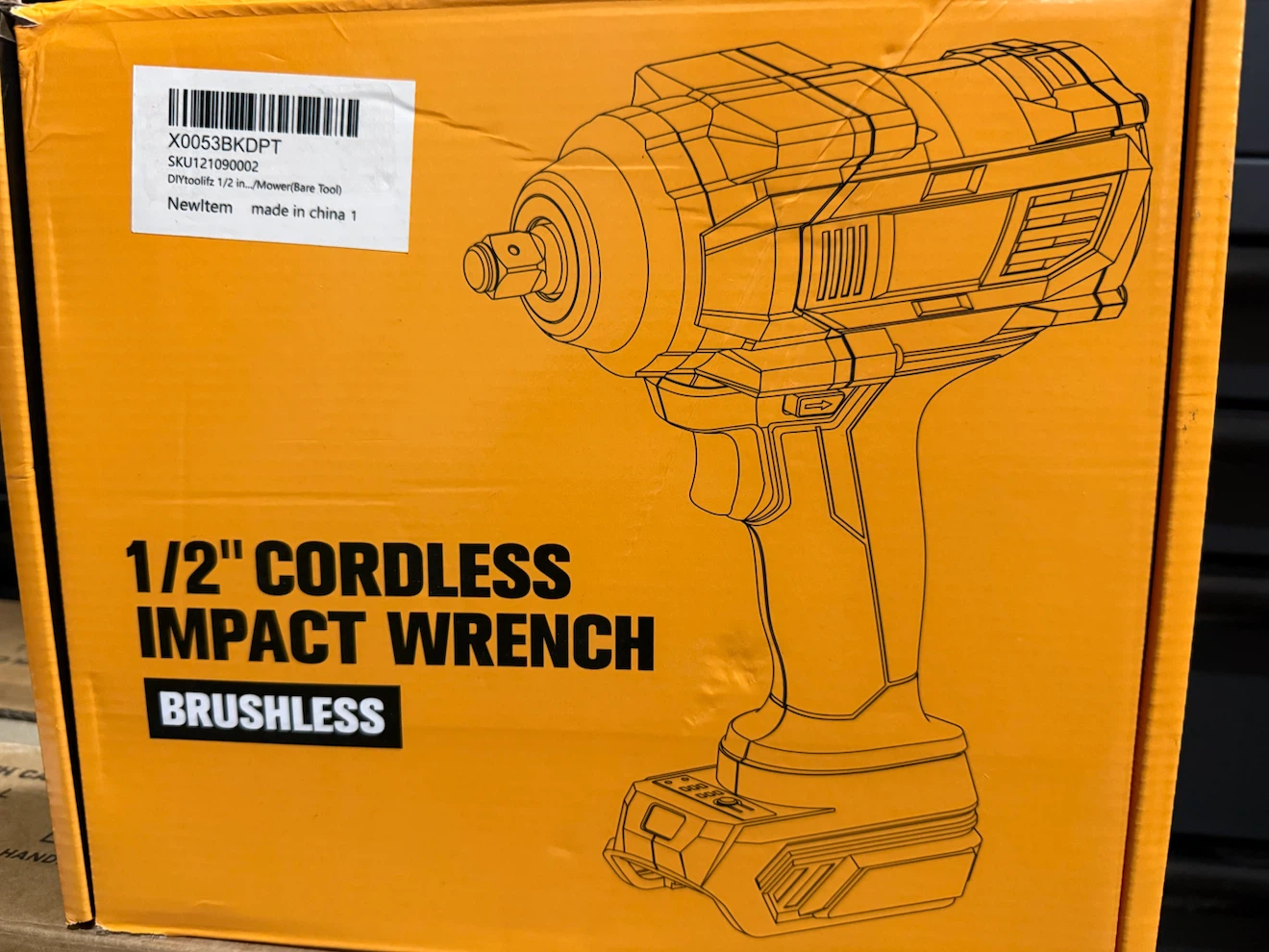 DIYToolifz 1/2" Cordless Brushless Impact Wrench - photo 2