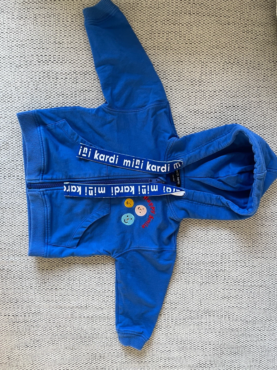 Mini Kardi Blue Hoodie 12-18m - photo 3