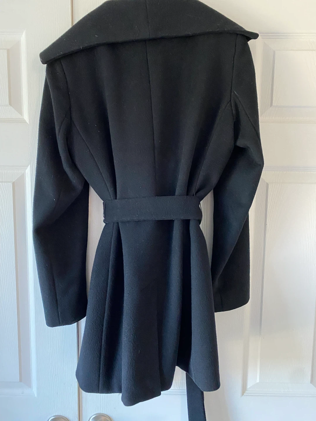 Calvin Klein Black Wool Coat - photo 3