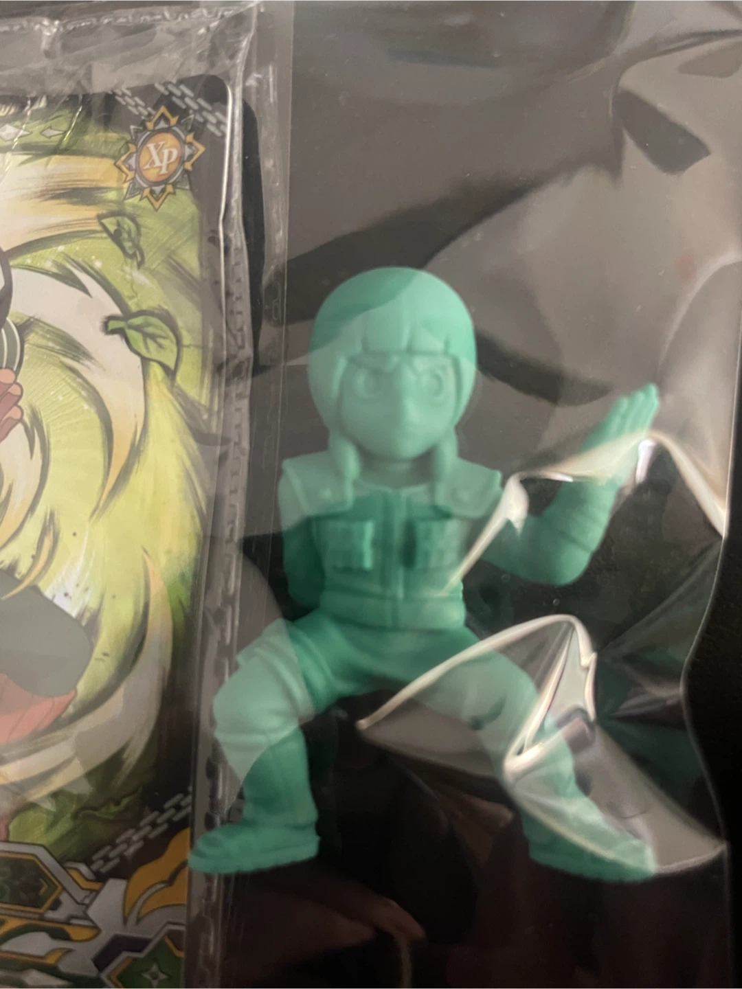 Naruto Rock Lee Card and Figure Set - photo 2