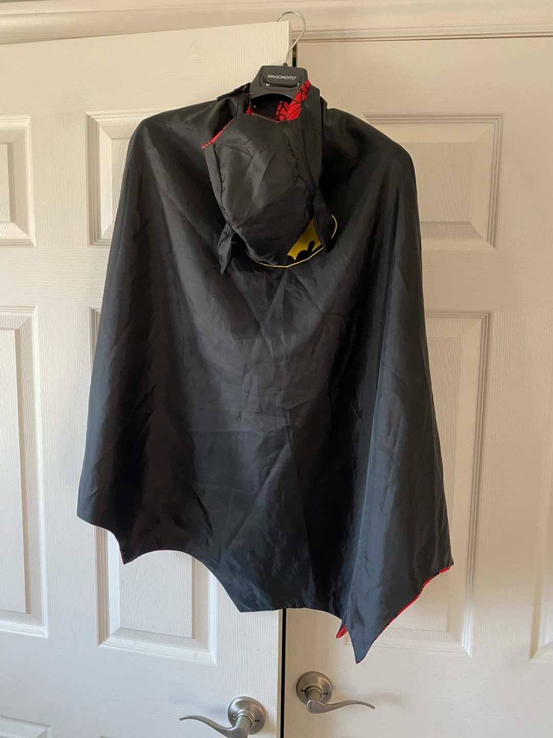 Reversible Spider-Man and Batman Costume Cape - photo 5