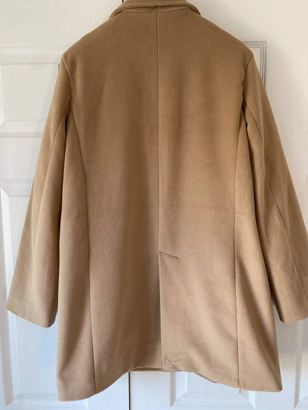 Vila Tan Wool-Blend Coat - photo 3