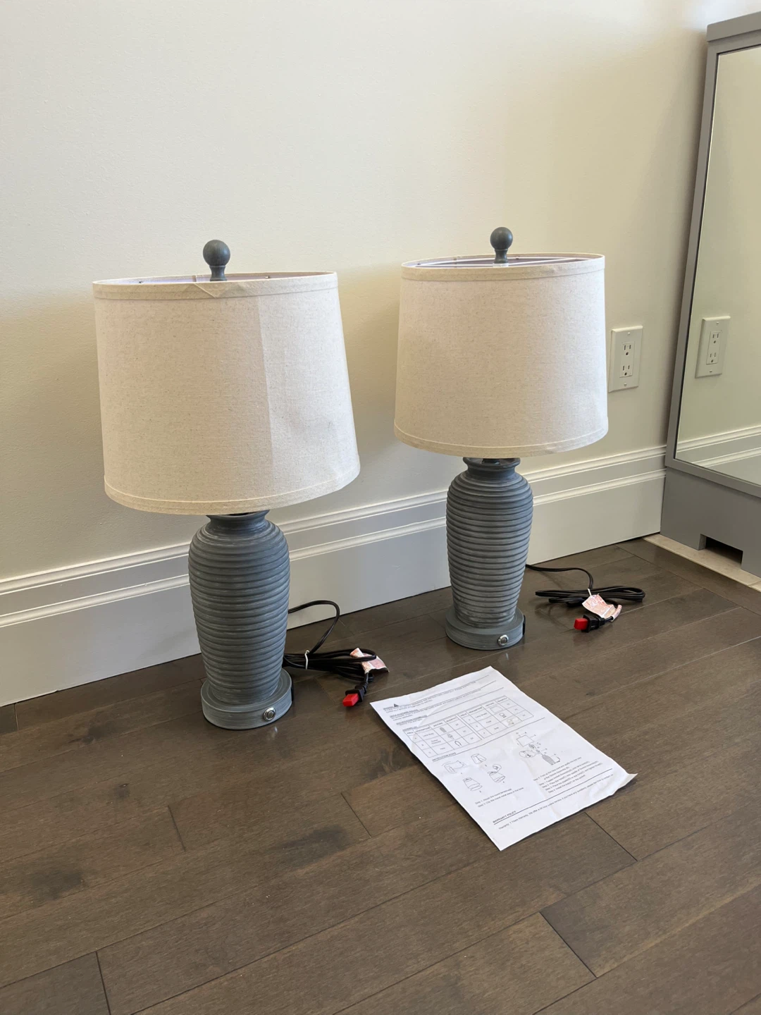 New Set of Lamps w/ Touch & Power