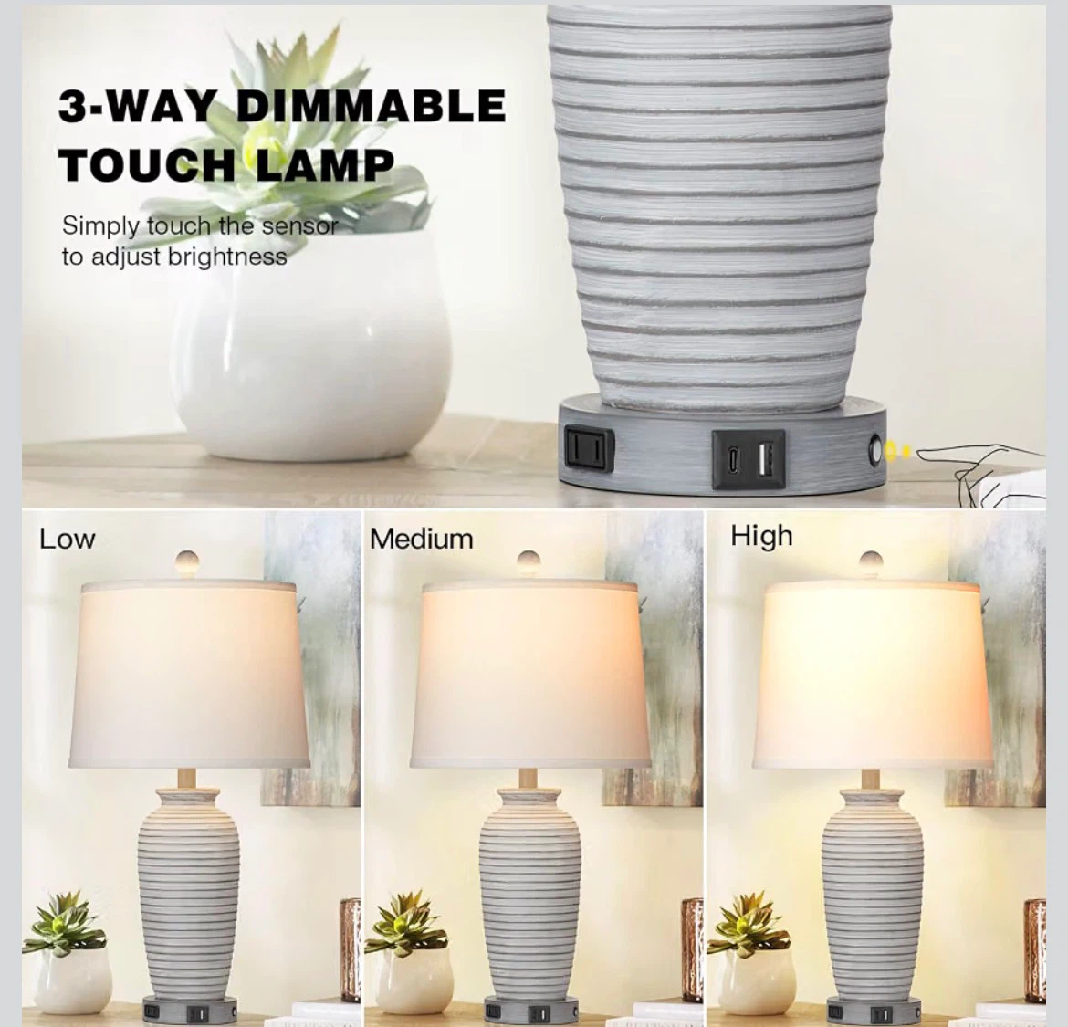 New Set of Lamps w/ Touch & Power - photo 5