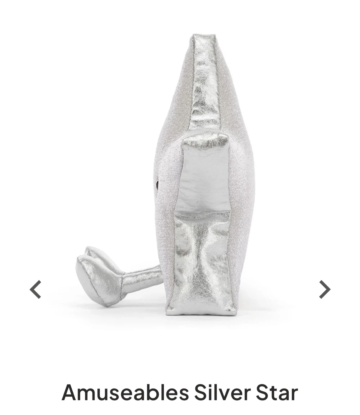 Jellycat Amuseables Silver Star Plush - photo 4