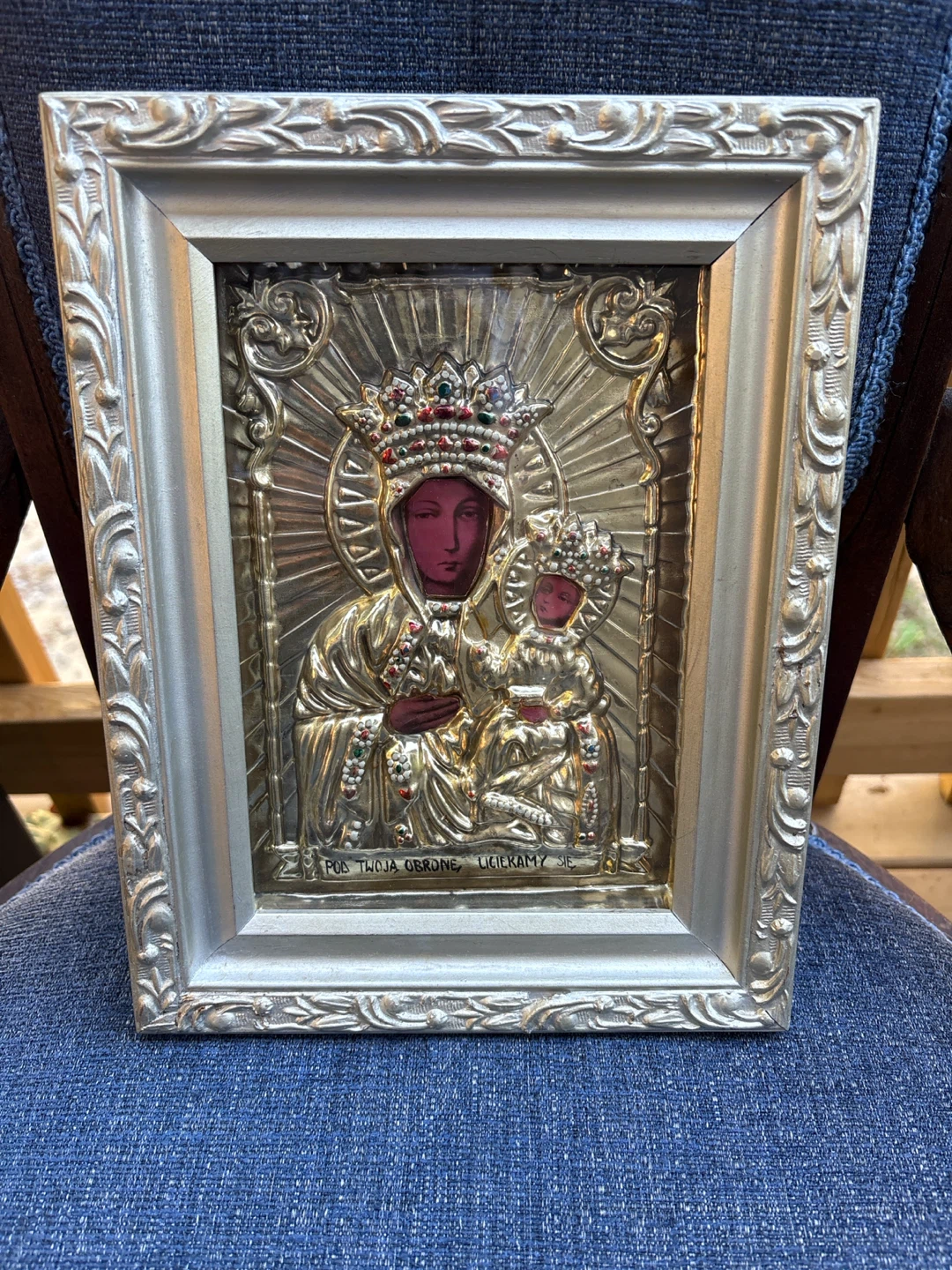 Black Madonna of Częstochowa Icon Wall Decor