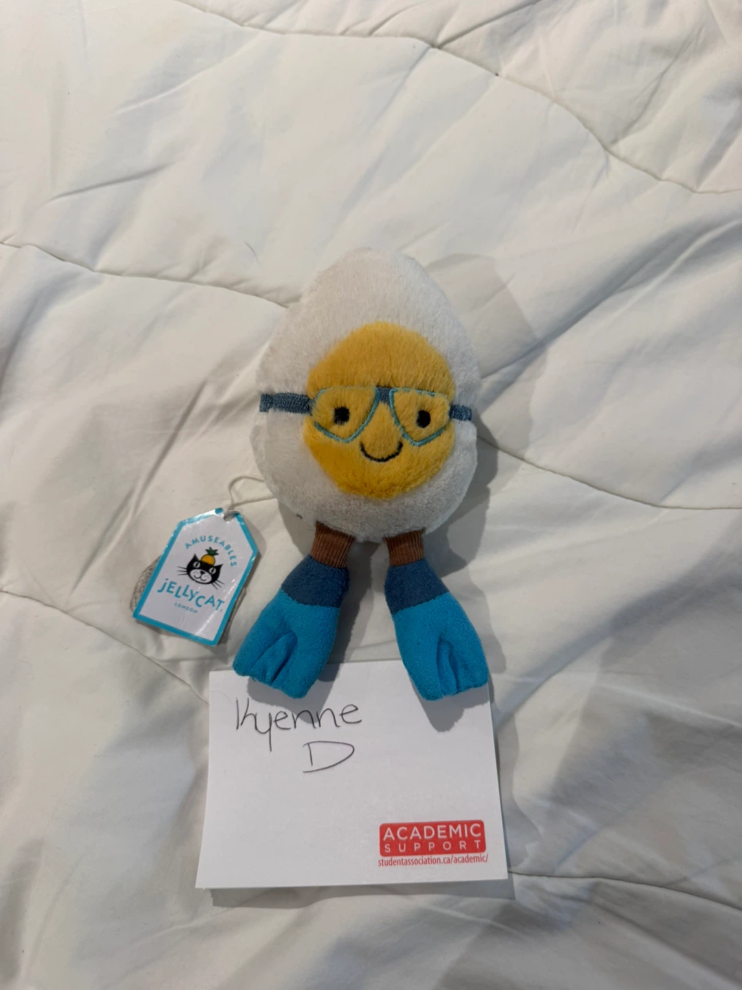 Scuba egg jelly cat bnwt
