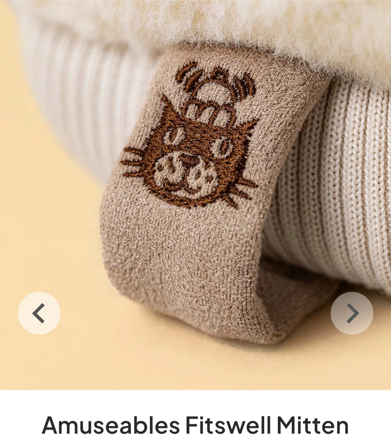 Jellycat Amuseables Fitswell Mitten - photo 4