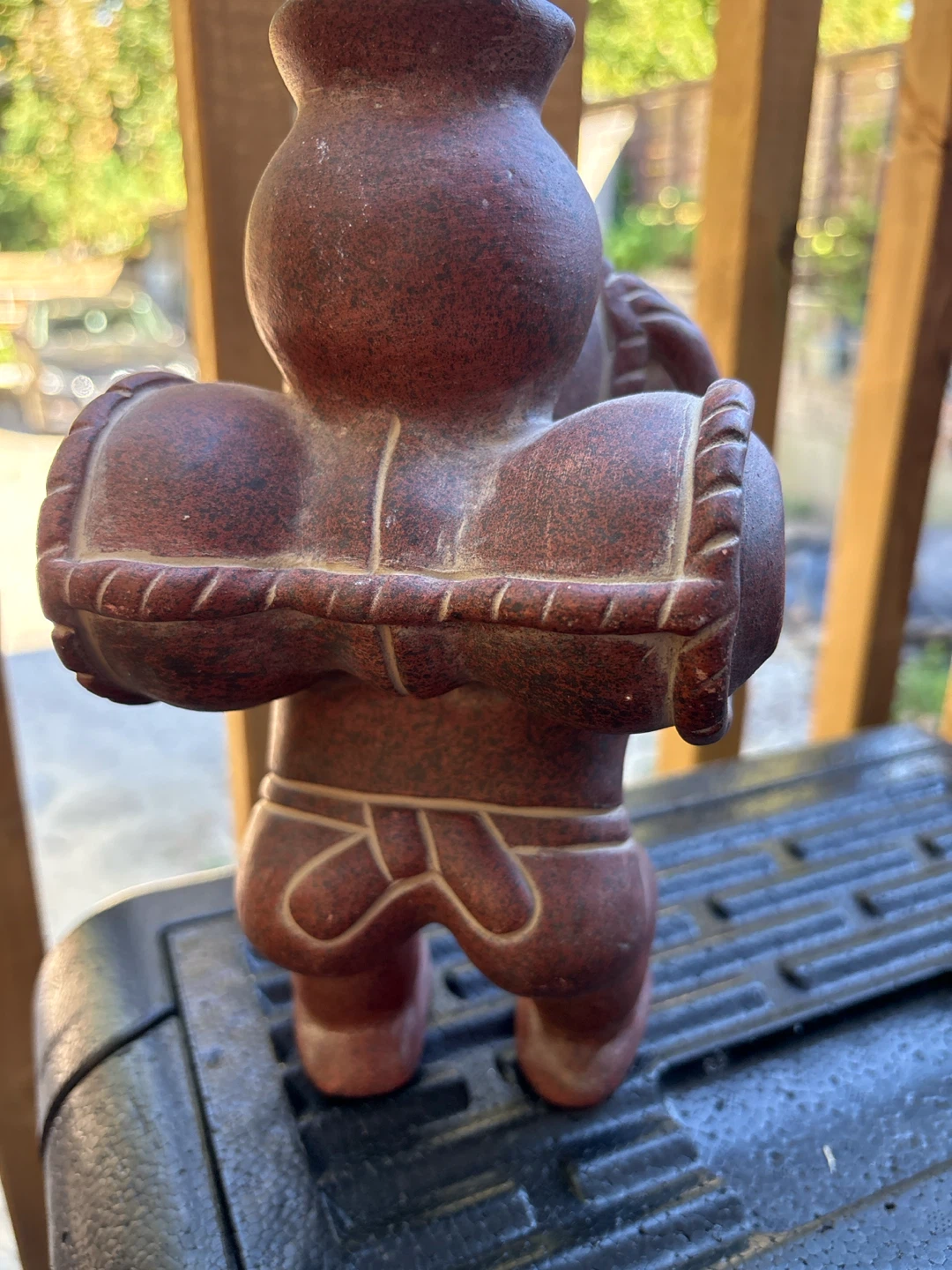 Ceramic Figurine Vase - photo 3