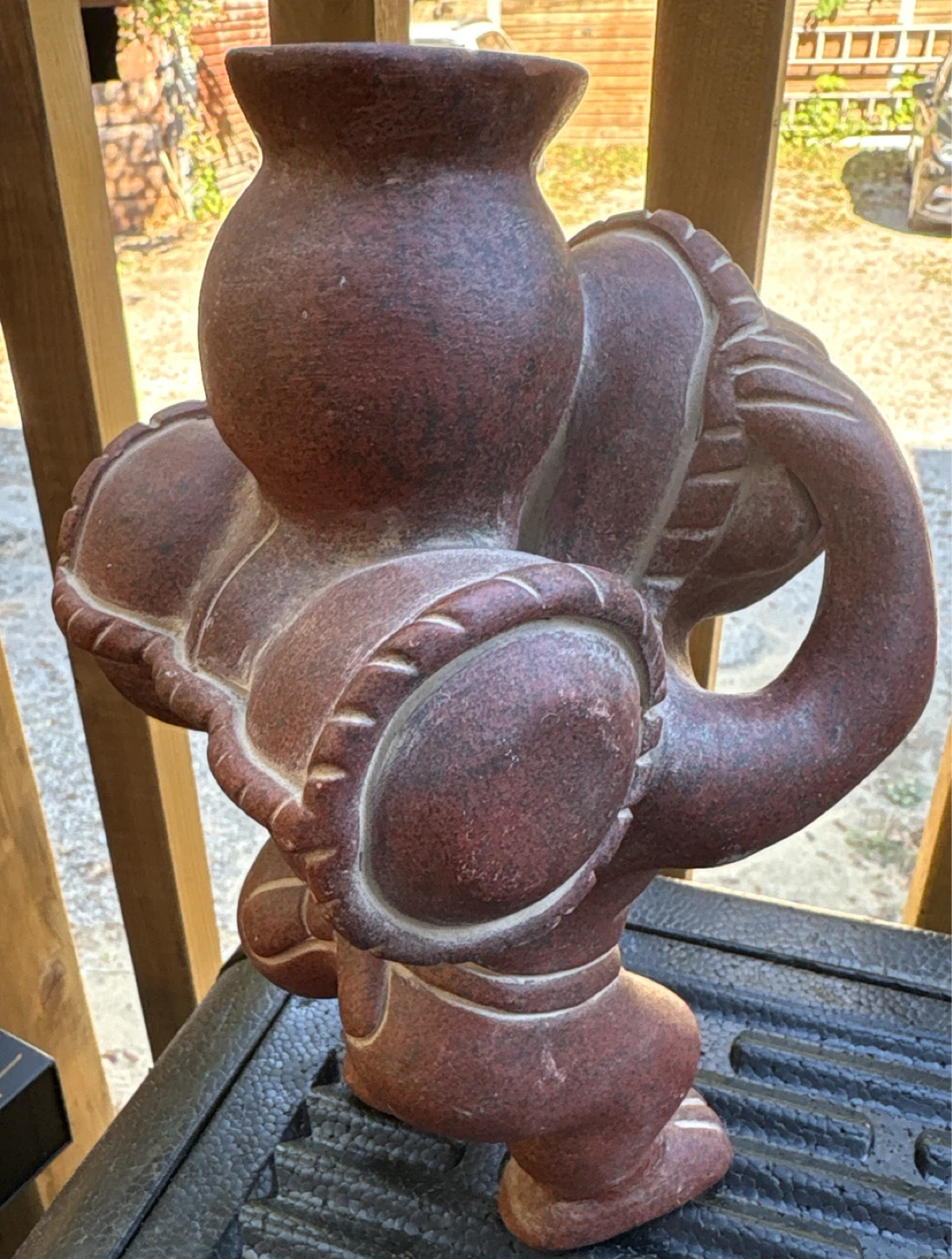 Ceramic Figurine Vase - photo 2