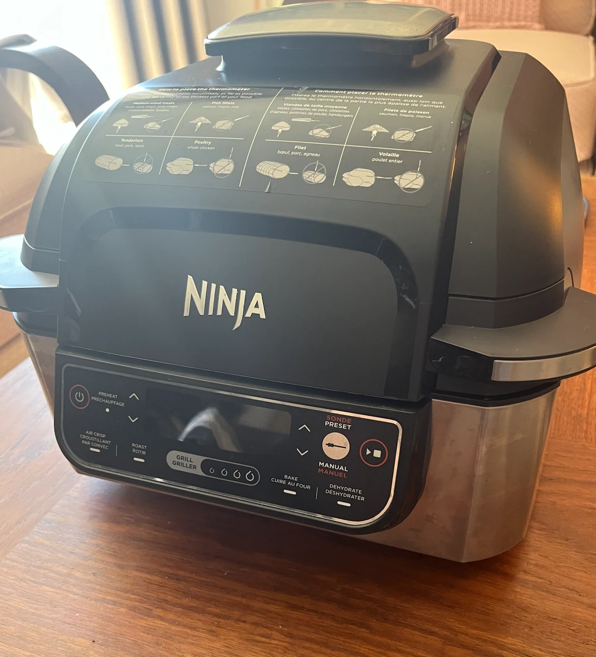 Ninja Foodi Smart Grill Air Fryer