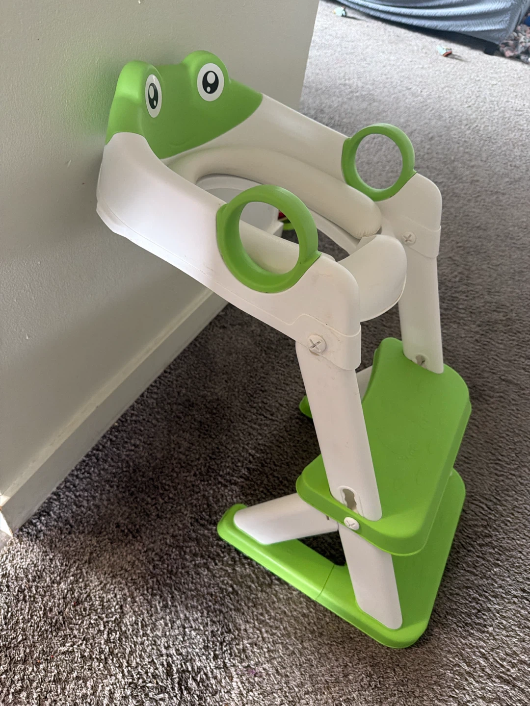 Frog Potty Training Seat with Step Ladder