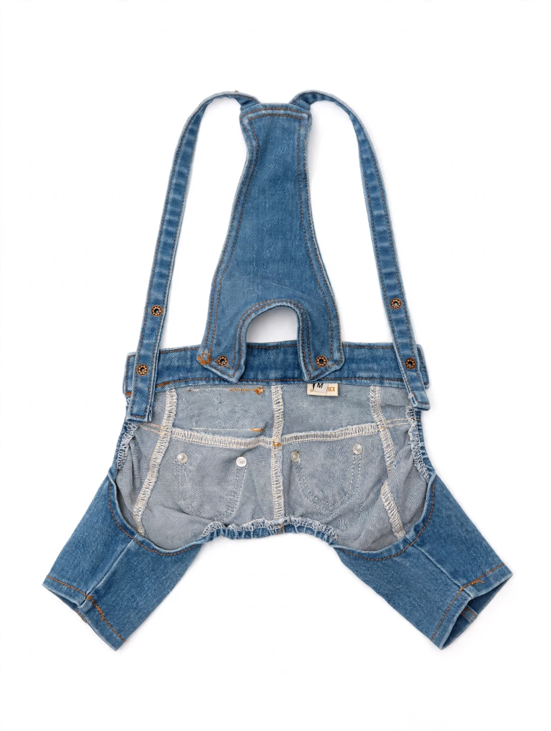 EBAERR Pet Denim Overalls Size M - photo 3