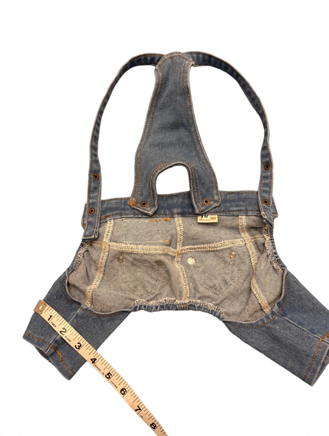 EBAERR Pet Denim Overalls Size M - photo 5
