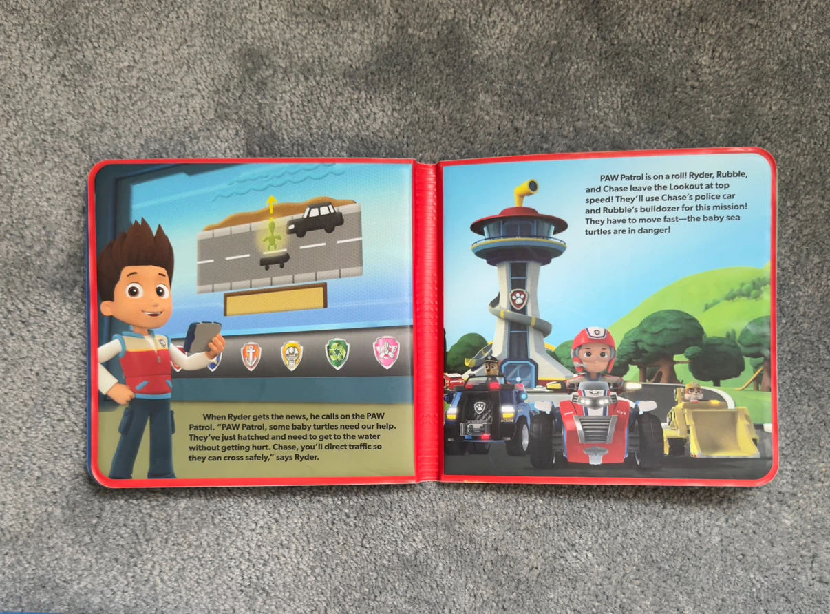 Paw Patrol Bath Time Book - photo 3