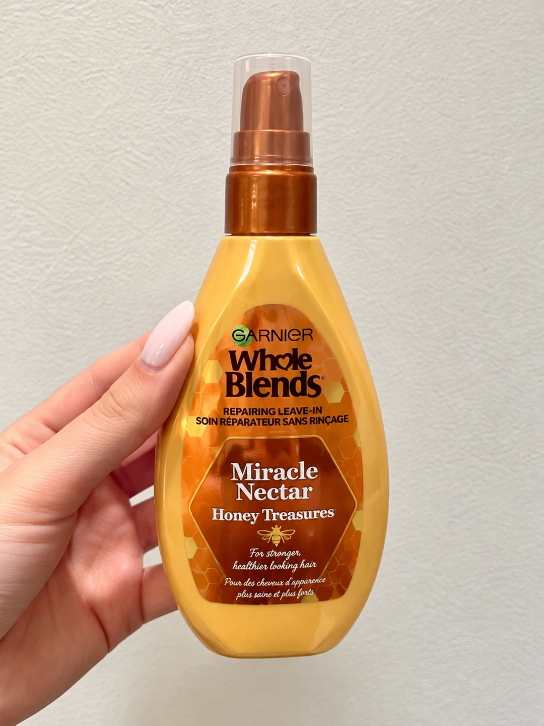 80% full Garnier Honey Treasures Leave-In 150ml